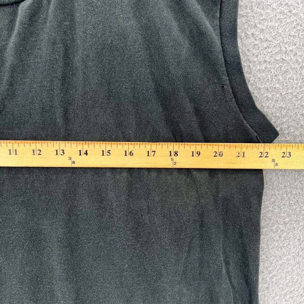 Vintage‎ 90's Mens Black  Tank Top Men XL Made in USA READ Jerzees READ - Picture 6 of 13